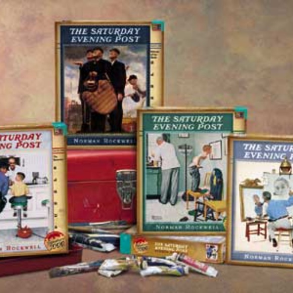 Norman Rockwell Bottom of the Sixth I Saturday Evening Post I 1000 pc Puzzle - Picture 9 of 11